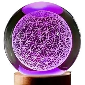 Boule Led Fleur de Vie