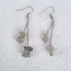 Boucles d&rsquo;oreilles « Haute Protection » Labradorite