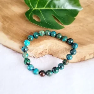 Bracelet RARE « Paix & Communication » Chrysocolle