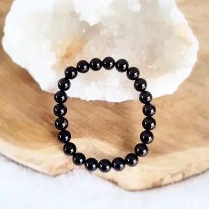 Bracelet « Ancrage & Protection » Tourmaline noire