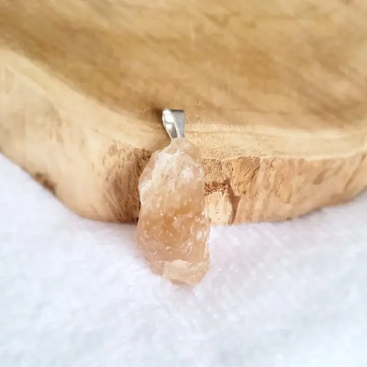 Pendentif Citrine Brute